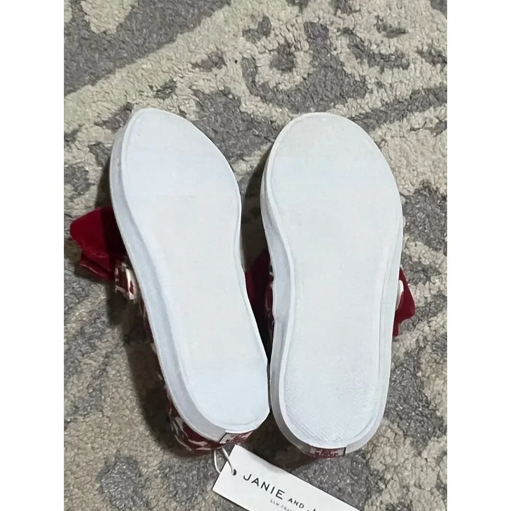 NWT❤️Janie and Jack Girls Floral shoes sz3